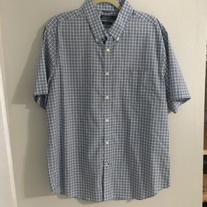 EUC Nautica Plaid Slim Fit Top Sz XL